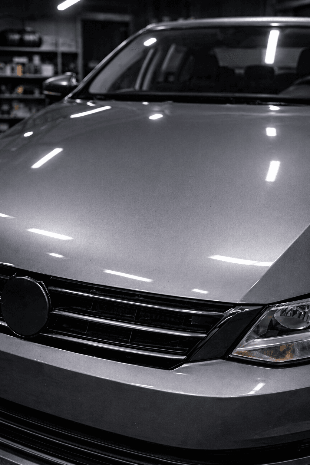 Pintura completa de capó — después